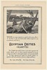 1905 Egyptian Deities Cigarettes Egypt Boat Ladies Print Ad
