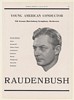 1937 George Raudenbush American Conductor Harrisburg Symphony Orchestra Print Ad