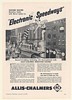 1957 Allis-Chalmers Induction Heaters Western Electric Cable Sheathing Print Ad