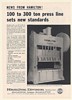 1957 BLH Hamilton 250 Ton Double-Crank Press Sets New Standards Print Ad