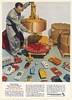 1957 Roebling Tire Bead Wire Packaged Maximum Benefit Toy Cars Trucks Print Ad