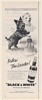 1959 Black & White Scotch Blackie Whitey Terriers Cheerleaders Follow Leader Ad