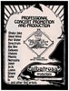 1974 Dakila Albatross Productions Concert Promotion Booking Trade Print Ad