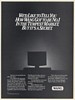 1986 Wang PCs to Minicomputers No 1 in US Gov't TEMPEST Market Secret Print Ad