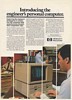 1982 Hewlett-Packard HP 9836 Engineer Personal Computer Print Ad