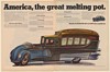 1968 Austin America Great Melting Pot Rolls-Royce Cadillac Mustang VW Bus Double-Page Ad