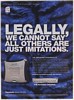 2007 Panasonic Toughbook 19 Laptop Legally Cannot Say Others Imitations Print Ad