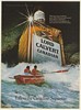 1978 Lord Calvert Whisky Men Rowboat Rapids Follow Canadian Superstar Print Ad