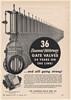 1952 Chapman Valve Mfg Co 36 Beamed Waterway Gate Valves 24 Yrs on Line Print Ad