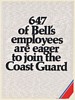 1978 Coast Guard Bell SRR 222C Helicopter Employees 4-Page Print Ad