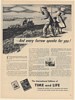 1947 European Farmer US Built Tractor Time Life International Editions Print Ad