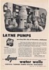 1952 Decatur Alabama Layne Water Pumps Layne & Bowler Inc Print Ad