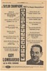 1968 Guy Lombardo and his Royal Canadians Tour Schedule Trade Print Ad