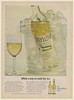 1970 Taylor Lake Country White Wine What a Way to Melt the Ice Print Ad