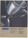 1989 Allegheny Ludlum Corp Specialty Materials Winning Trophy Print Ad