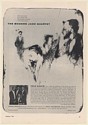 1961 The Modern Jazz Quartet Lewis Heath Jackson Kay Booking Print Ad