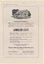 1920 Ambler Asbestos Shingles Lumber Roofing Siding Wallboard for House Print Ad