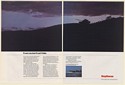 1986 Raytheon IR Maverick Missile Tank Night Photo 2-Page Print Ad