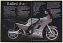 1986 Kawasaki Concours Voyager XII Touring Motorcycles 8-Page Print Ad