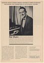1964 Hal Shutz Hammond Organ Photo Print Ad