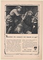 1941 Bell System Teletypewriter Service Horseman Messenger Trade Print Ad