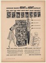 1941 Sunshine Bakers Krispy Crackers Beat the Heat Sales Campaign Trade Print Ad