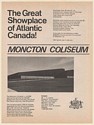 1979 Moncton Coliseum New Brunswick Canada Music Booking Trade Print Ad