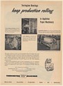 1949 Appleton Roberts Grinder Supercalender Stack Winder Torrington Bearings Ad