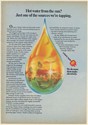 1982 Solar Water Heating Ontario Hydro Hot Water From the Sun Print Ad