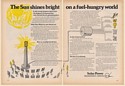 1980 McDonnell Douglas Solar One Electric Power Plant Barstow CA 2-Page Print Ad
