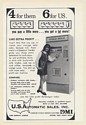 1968 US Automatic 6-Selection Milk Vendor Vending Machine Trade Print Ad