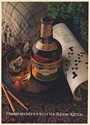 1981 Drambuie Over Ice with the Sunday Puzzle Liqueur Print Ad