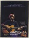 1996 Eric Clapton Martin 000-42 Guitar Strings Photo Print Ad