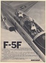 1976 US Air Force Northrop F-5F Fighter Trainer Aircraft Print Ad