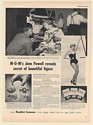 1954 MGM Jane Powell Fresh Sunkist Lemons Secret of Beautiful Figure Print Ad
