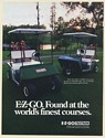 1980 Textron Polaris E-Z-GO Golf Cars at Innisbrook Golf Resort Print Ad