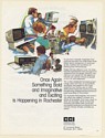 1980 CCI Computer Consoles Inc Data Management Systems Rochester NY Print Ad