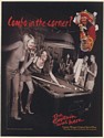 2003 Captain Morgan Spiced Rum Pool Players Combo in the Corner Mustaches Ad