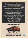 1978 Plymouth Horizon News Review Quotes What More Can We Say Print Ad