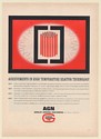 1963 AGN Aerojet-General Nucleonics High Temperature Reactor Technology Print Ad