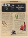 1994 The Secret Of Samuel Adams Beer Part 2 Hallertau Bavaria Print Ad