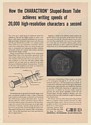 1961 General Dynamics Charactron Shaped-Beam Tube Print Ad