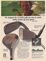 1987 Jack Nicklaus MacGregor CG1800 Golf Club Print Ad