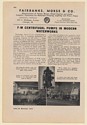 1942 Fairbanks Morse Centrifugal Pumps Rochester MN Detroit Steubenville OH Ad