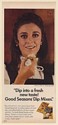1971 Anna Maria Alberghetti Good Seasons Dip Mixes General Foods Print Ad