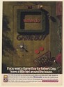1992 Nintendo Game Boy GameBoy Lawn Design Hint Father's Day Print Ad