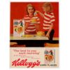 1960 Kellogg's Corn Flakes Girls Ad