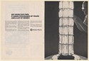 1970 Western Electric We Grow Our Own Quartz for Telephone Equipment 2-Page Ad