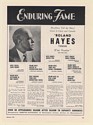 1950 Tenor Roland Hayes Photo Booking Print Ad