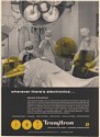 1959 Statham Manometer in Operating Room Transitron Electronics Print Ad